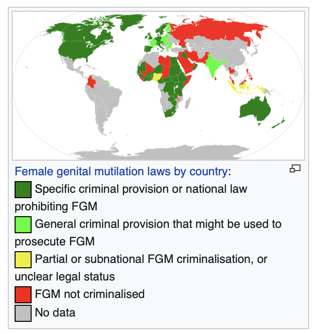 Female Genital Mutilation Map | COVE